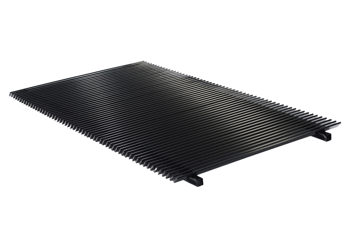 The Angled Vertical Blade Fence Panel - 2364mm Wide (Panel Only)