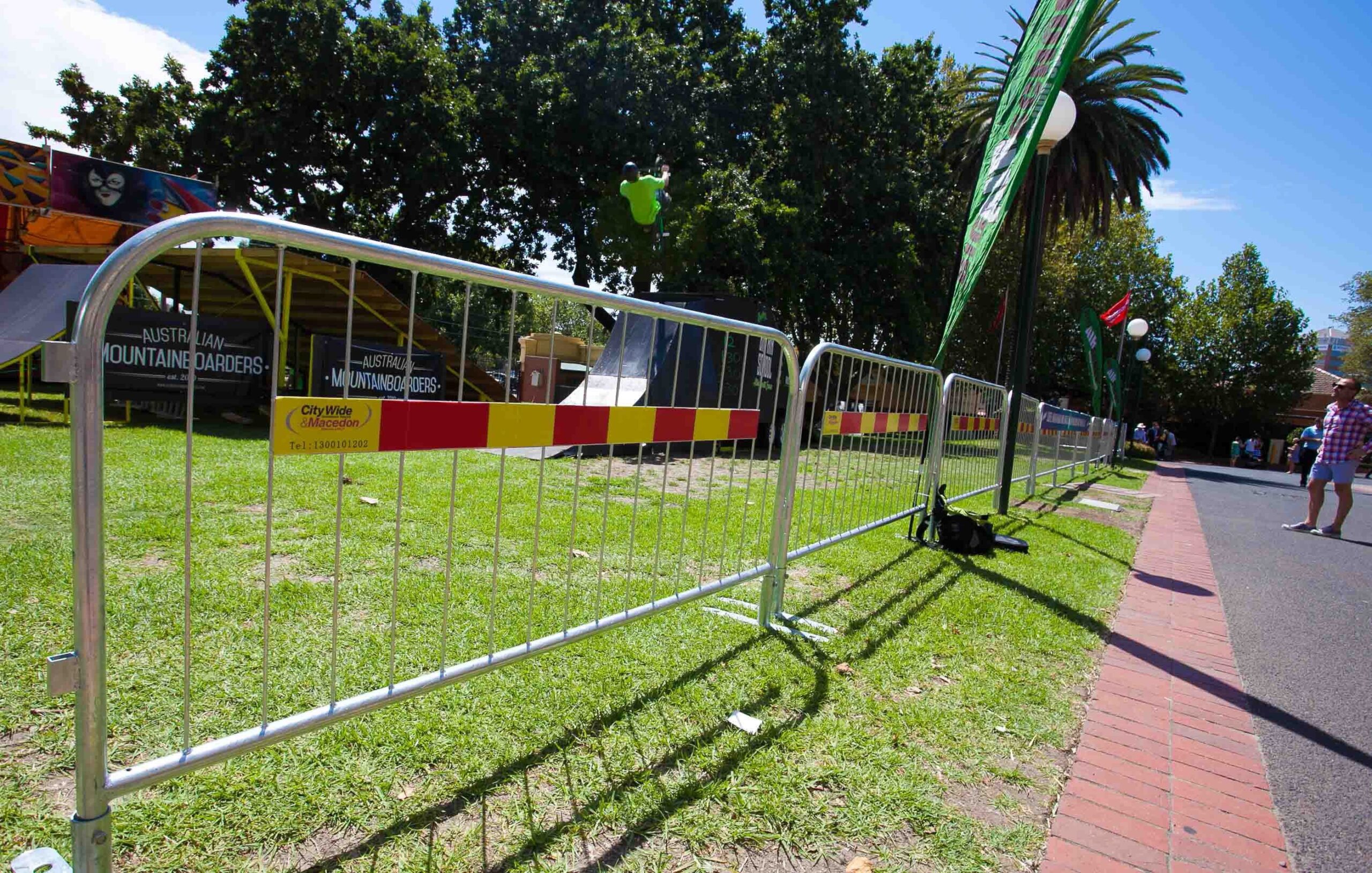 Crowd Control Barrier 2400mm x 1200mm (Panel Only)