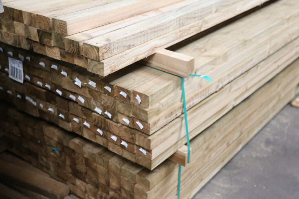 Pine Rails Treated Pine Rail - 5400mm x 75mm x 50mm - Online Fence Supplies