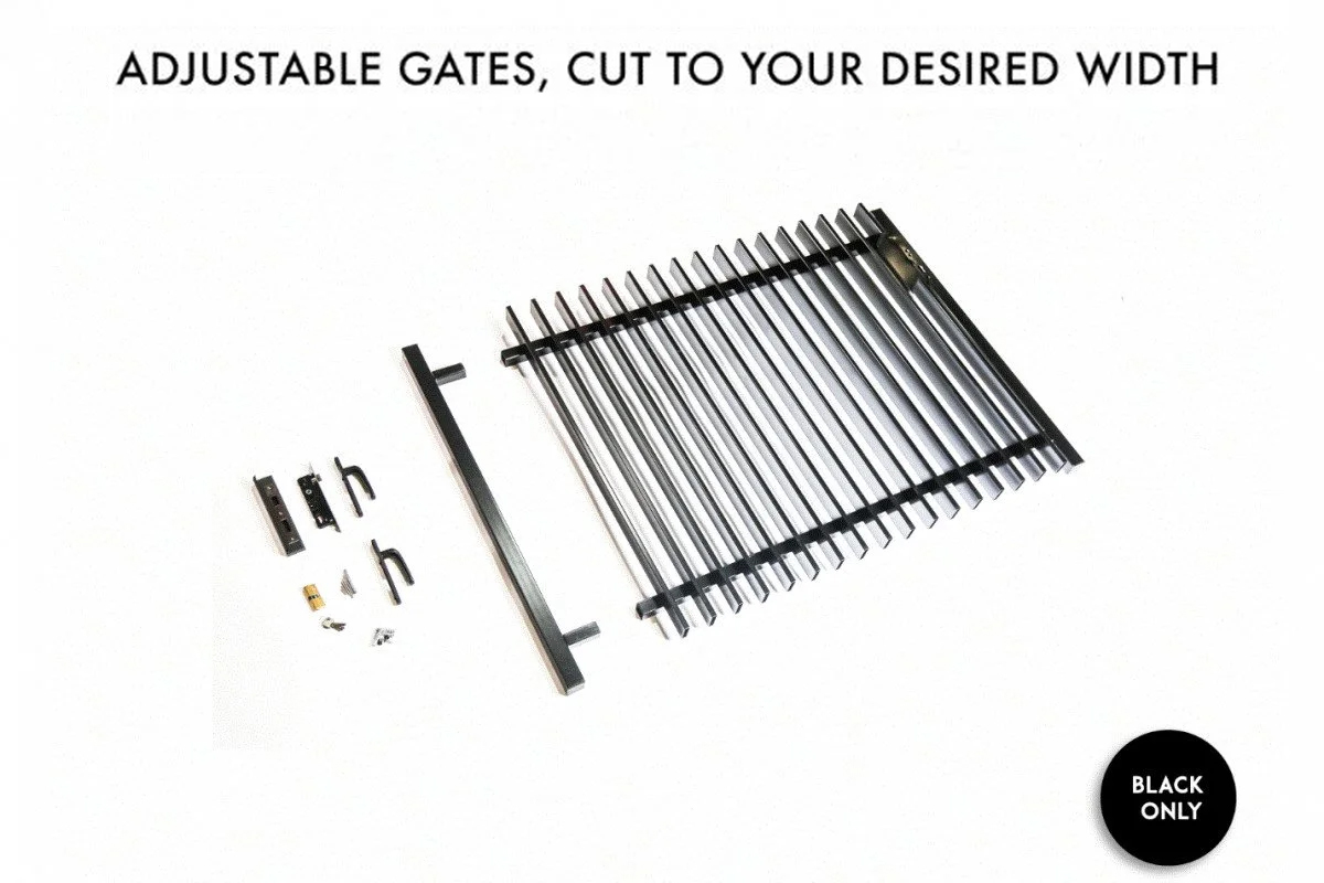 The Vertical Aluminium Blade Swing Gate