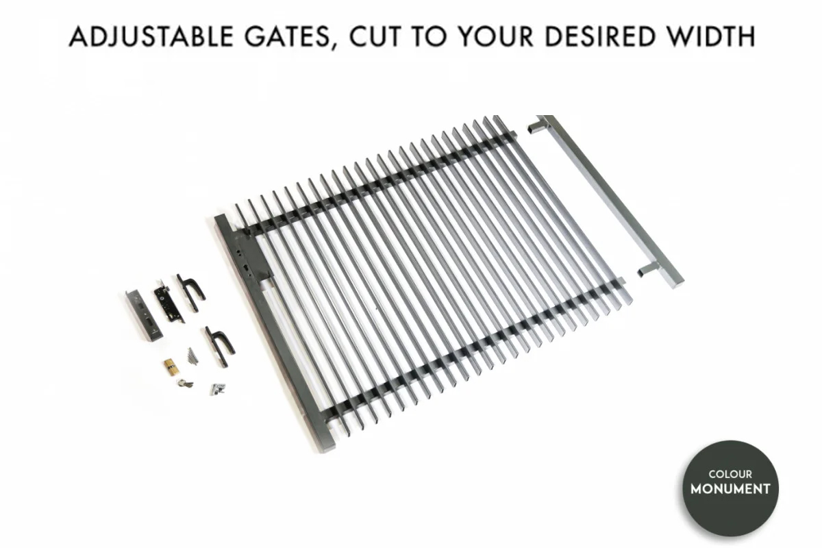 The Fin Gate - DIY Aluminium Fencing Package