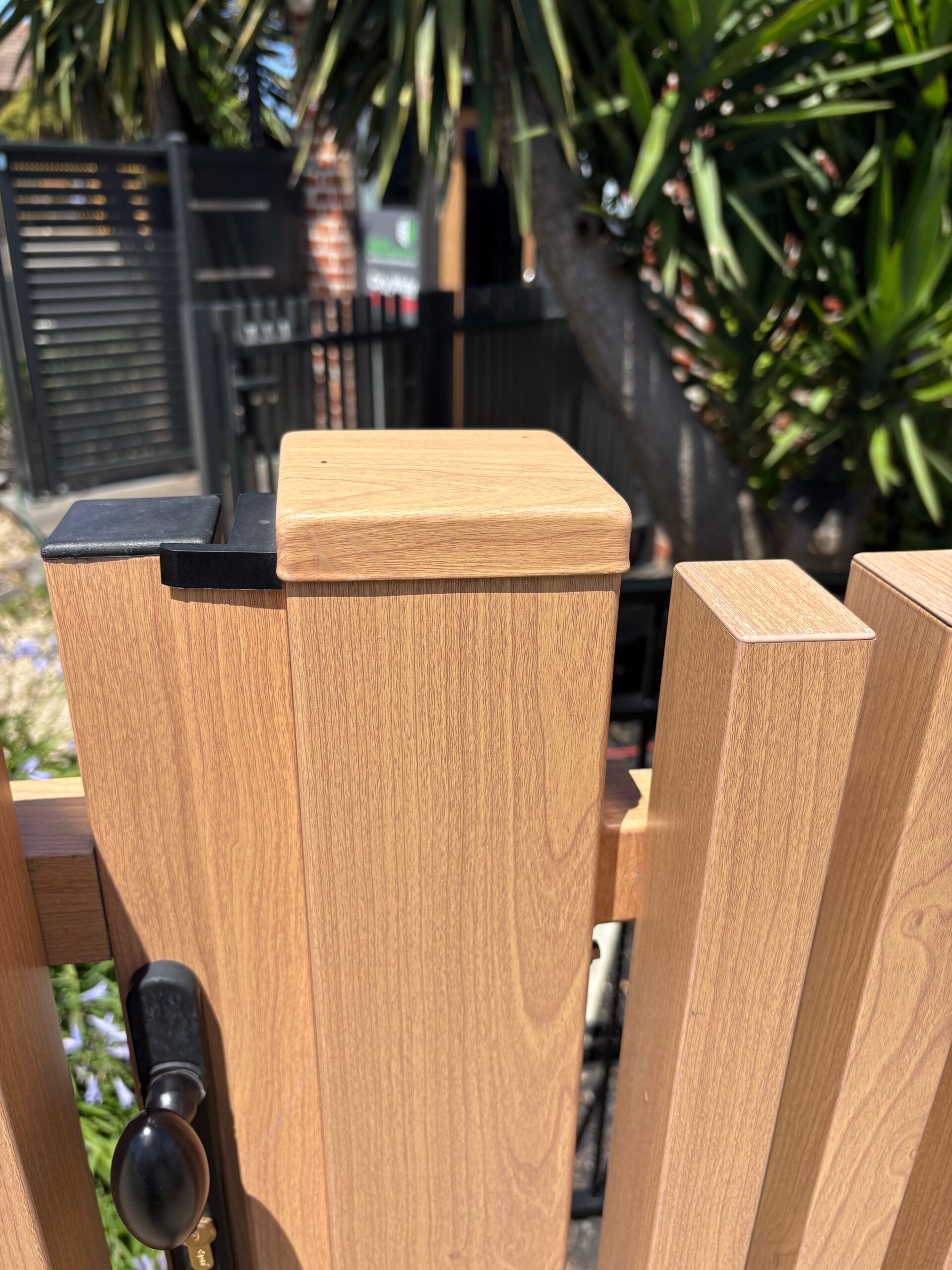 The Oak Batten Post Cap