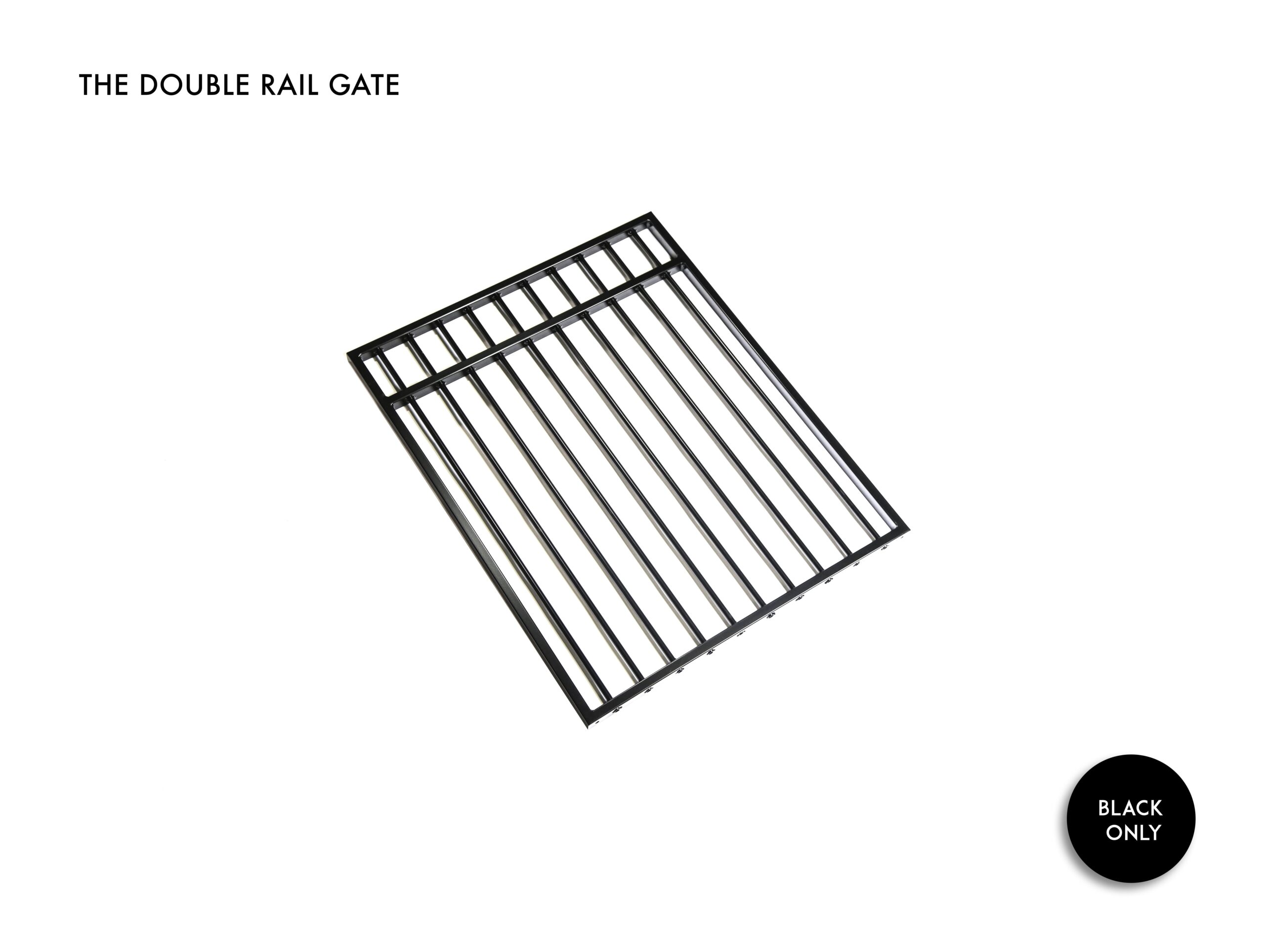 The Double Rail Gate 970 W x 1200 H
