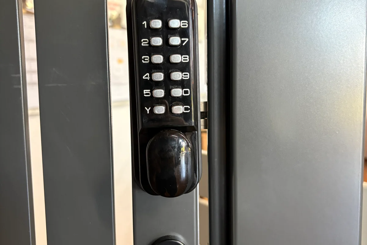 Coded Gate Lock